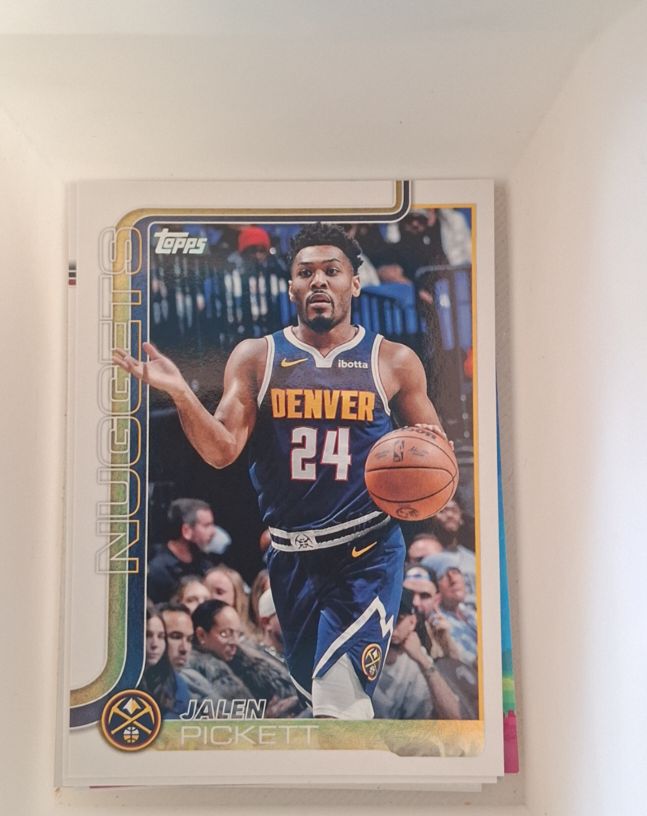 2025 Topps Basketball #107 Jalen Pickett — front
