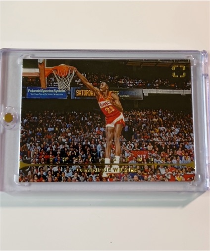 2021-22 Panini Photogenic Gold #89 Dominique Wilkins — front