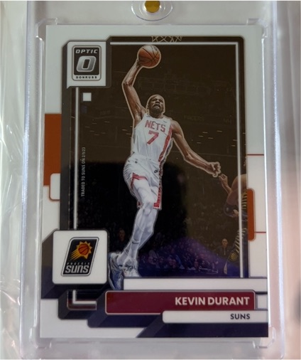 2022-23 Panini Donruss Optic #9 Kevin Durant — front