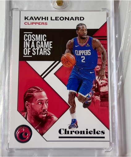 2019-20 Panini Chronicles #27 Kawhi Leonard — front