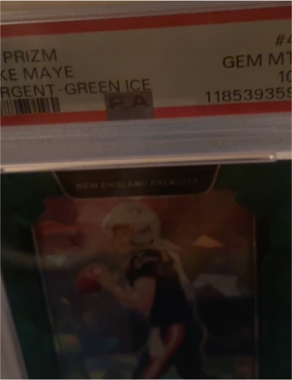 2023 Panini Prizm #4 Jake Maye — front