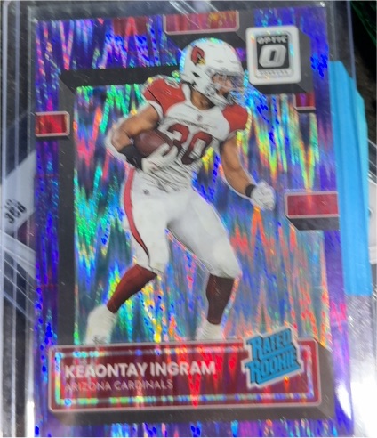 2022 Panini Donruss Optic #285 Keaontay Ingram — front
