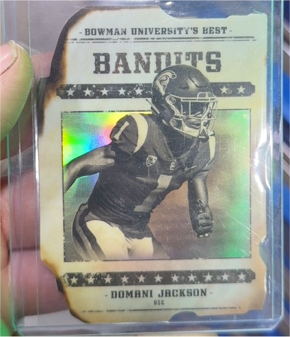 2022 Bowman's Best University Bandits #GB-27 Domani Jackson — front