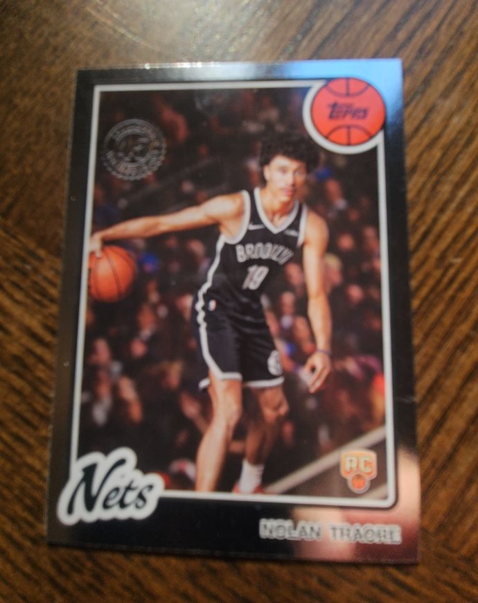 2025-26 Topps Basketball 45th Anniversary #80BK-65 Nolan Traore — front