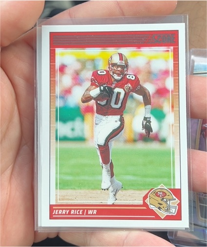 2024 Panini Score #298 Jerry Rice — front