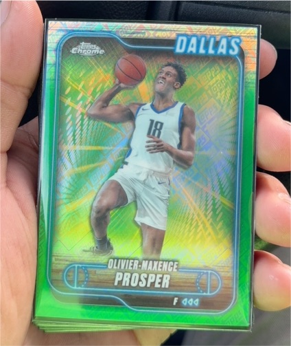 2024-25 Topps Chrome #126 Olivier-Maxence Prosper — front