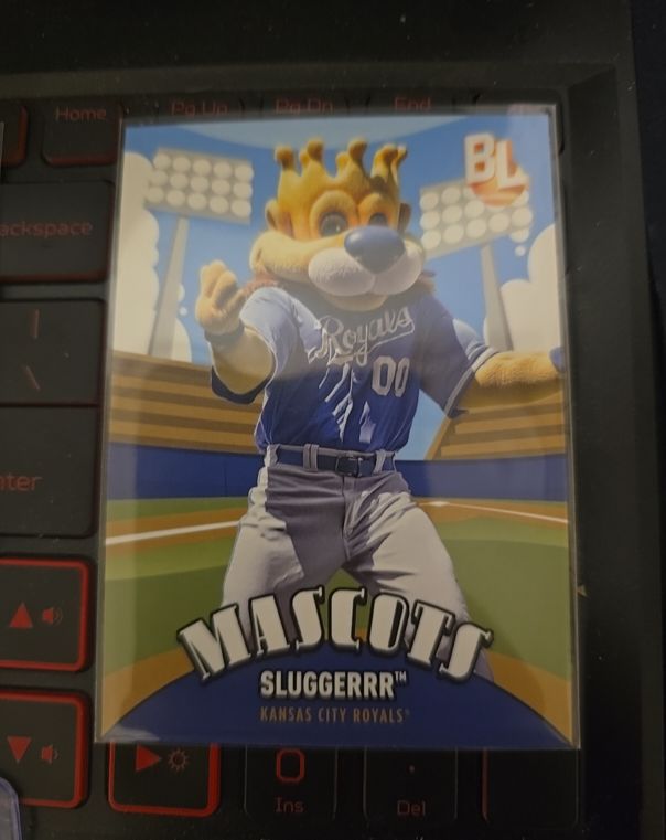 2024 Topps Big League Mascots #M-13 Sluggerrr Kansas City Royals — front