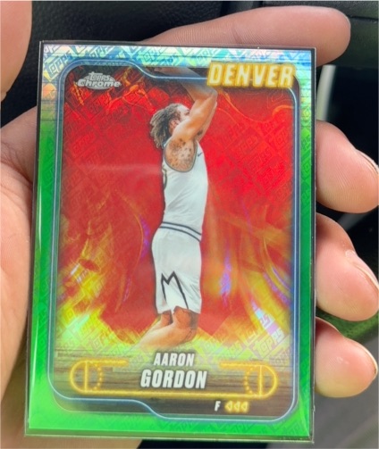 2024-25 Topps Chrome #62 Aaron Gordon — front