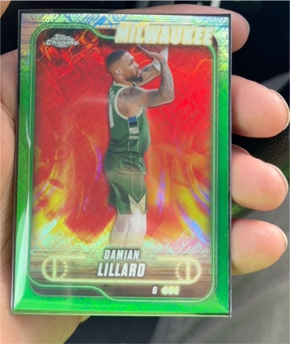 2024-25 Topps Chrome #2 Damian Lillard — front