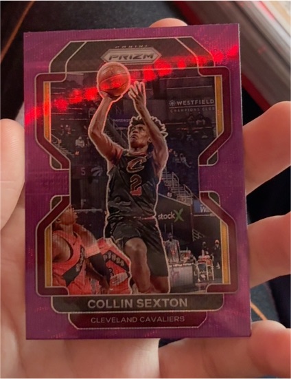 2021-22 Panini Prizm #240 Collin Sexton — front