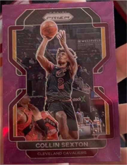 2021-22 Panini Prizm #240 Collin Sexton — front