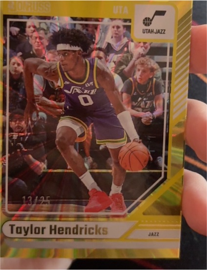 2024-25 Panini Donruss #84 Taylor Hendricks — front