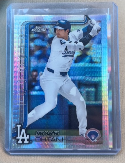 2025 Topps Chrome #1 Shohei Ohtani — front