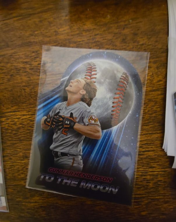 2024 Topps Big League To the Moon Die-Cuts #TM-28 Gunnar Henderson — front