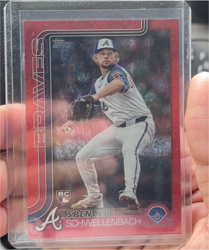 2025 Topps Series 1 #103 Spencer Schwellenbach — front