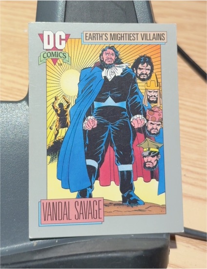 1991 Impel DC Comics #110 Vandal Savage — front