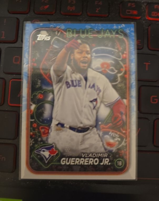 2024 Topps Holiday #H133 Vladimir Guerrero Jr. — front