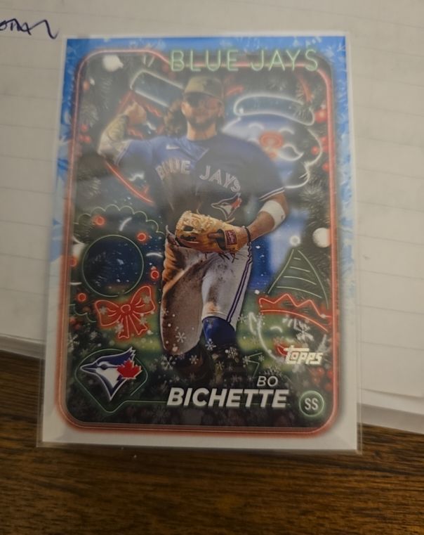 2024 Topps Holiday #H33 Bo Bichette — front