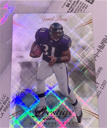 2024 Panini Prestige #29 Jamal Lewis — front