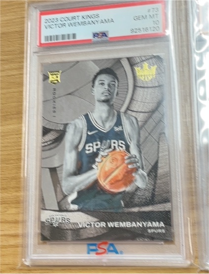 2023-24 Panini Court Kings #73 Victor Wembanyama — front