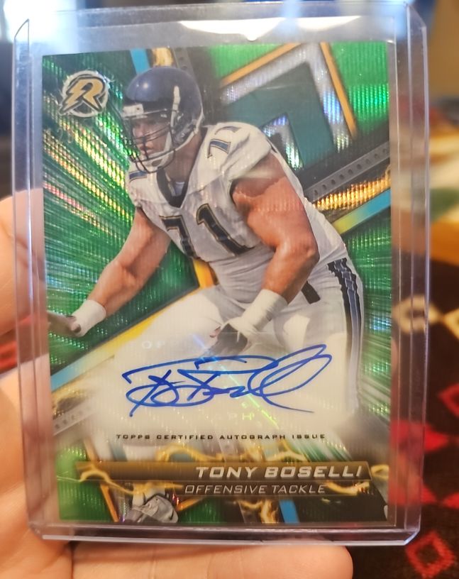 2023 Topps Composite Resurgence Signatures #RA-TBO Tony Boselli — front