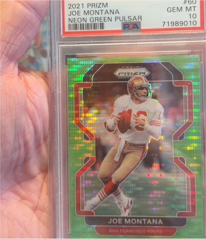 2021 Panini Prizm #60 Joe Montana — front