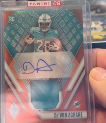 2023 Panini Phoenix #CS De'Von Achane — front