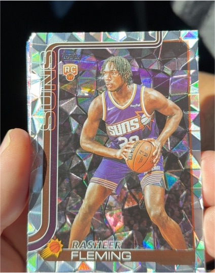 2025-26 Topps #231 Rasheer Fleming — front