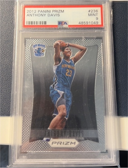 2012 Panini Prizm #236 Anthony Davis — front