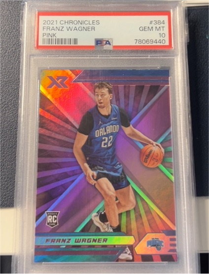 2021-22 Panini Chronicles XR #384 Franz Wagner — front