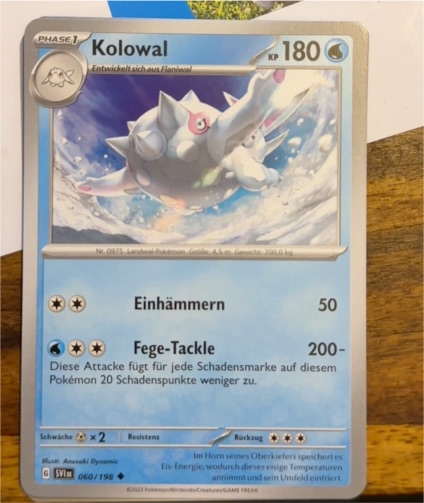 2023 Pokémon Scarlet & Violet #060 Kolowal — front