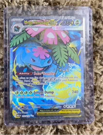 2025 Pokémon #155 Mega Venusaur ex — front