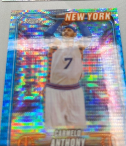 2024-25 Topps Chrome #83 Carmelo Anthony — front