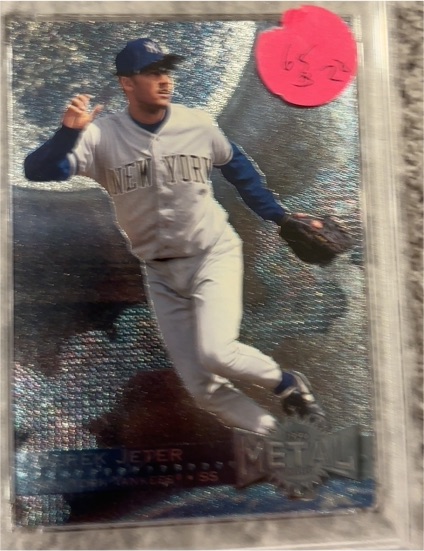 1996 Fleer Metal Universe #87 Derek Jeter — front