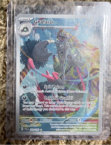 2023 Pokémon SV02 #223 Grafaiai — front