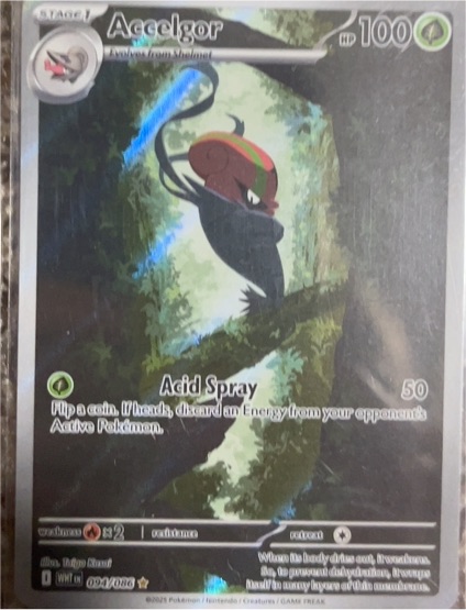 2023 Pokémon SV: White Flare #094/086 Accelgor Illustration Rare — front