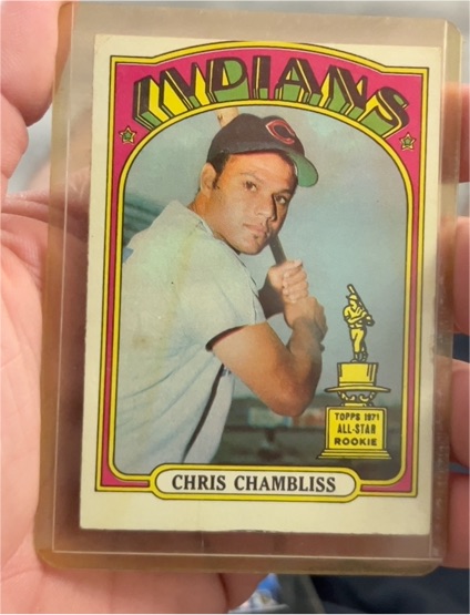 1972 Topps #142 Chris Chambliss — front