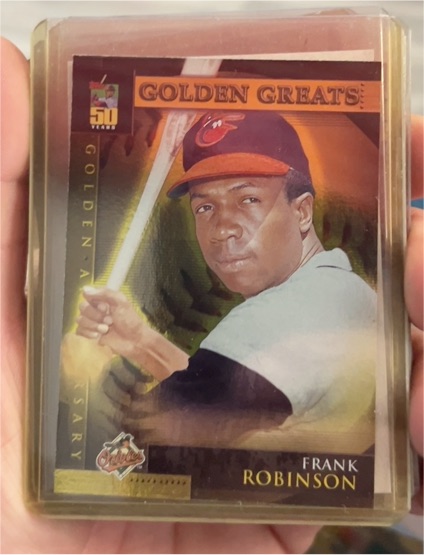 2000 Topps Golden Greats #GA7 Frank Robinson — front