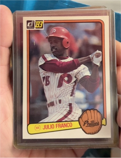 1983 Donruss #525 Julio Franco — front