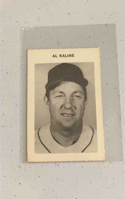 1969 Milton Bradley # Al Kaline — front