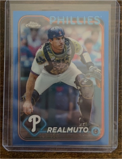 2024 Topps Chrome #261 J.T. Realmuto — front