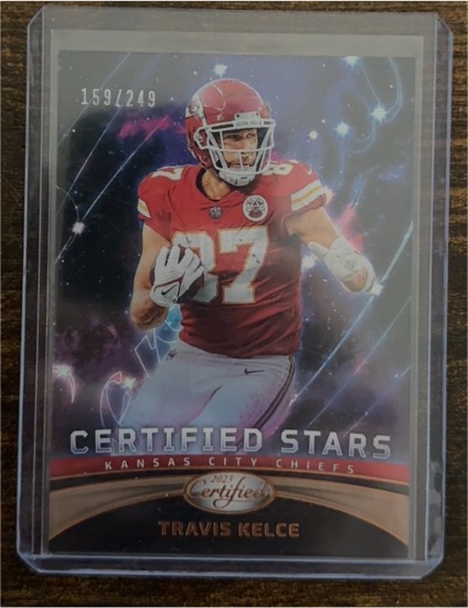 2023 Panini Certified #CS-21 Travis Kelce Certified Stars — front