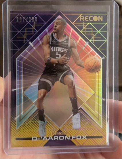 2021-22 Panini Recon #79 De'Aaron Fox — front