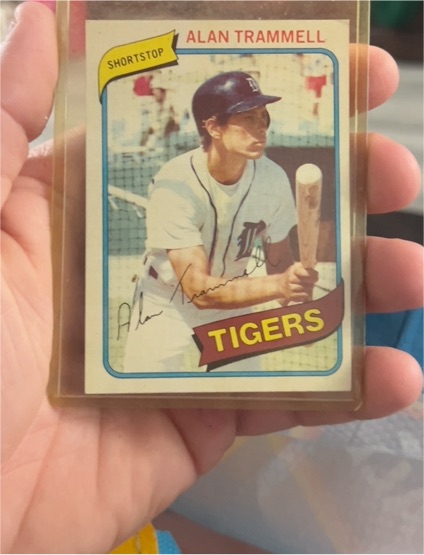 1980 Topps #232 Alan Trammell — front