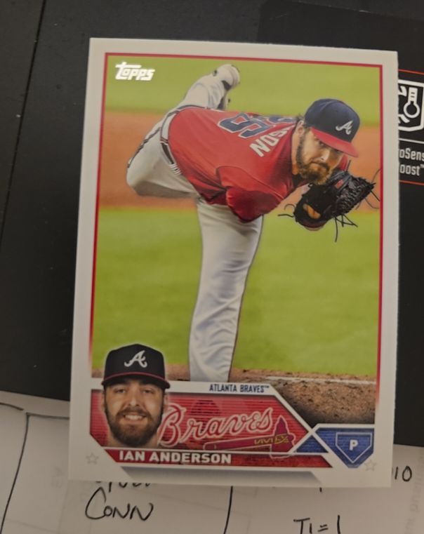 2023 Topps #114 Ian Anderson — front