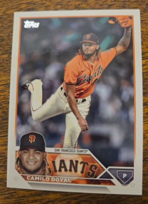 2023 Topps #262 Camilo Doval — front