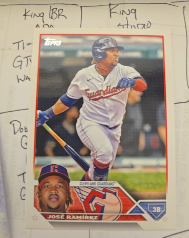 2023 Topps #256 Jose Ramirez — front