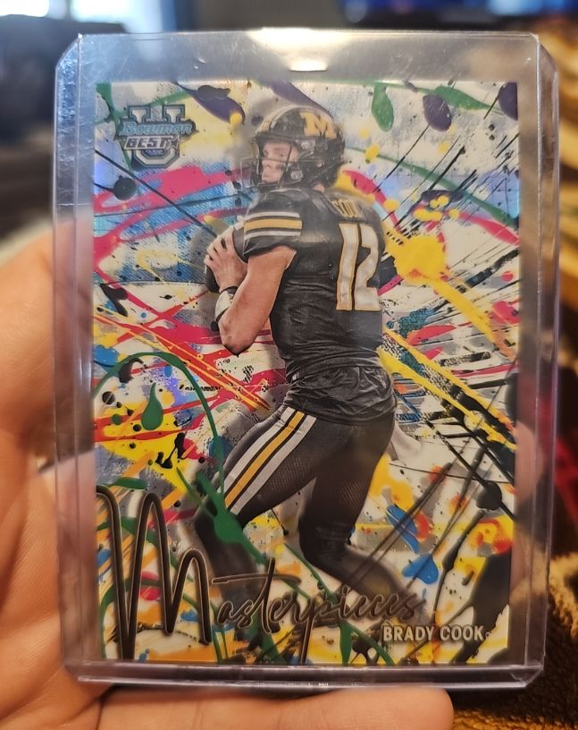 2024 Bowman's Best University #BM-6 Brady Cook — front
