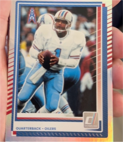 2025 Donruss #186 Warren Moon — front