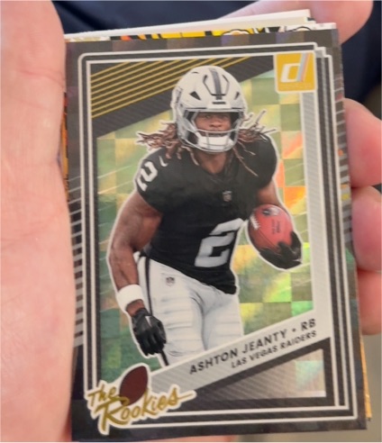 2025 Donruss The Rookies #7 Ashton Jeanty — front